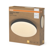 Osram LED-taklampa Essential Orbis, 220 millimeter, 1400 lumen, 12 watt, varmvitt ljus, IP44-skydd, enkel montering.