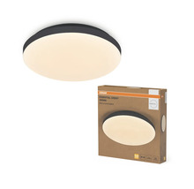 Rund Osram Essential Orbis LED-taklampa, 390 millimeter, 2700 lumen, 3000 kelvin, IP44, spolskyddad, inklusive produktförpackning.