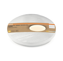 Osram LED-taklampa Essential Orbis Sparkling, diameter 390 millimeter, varmvitt ljus med gnistrande effekt.
