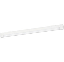 Smal vit LED-ljusramp för inomhusmiljöer.