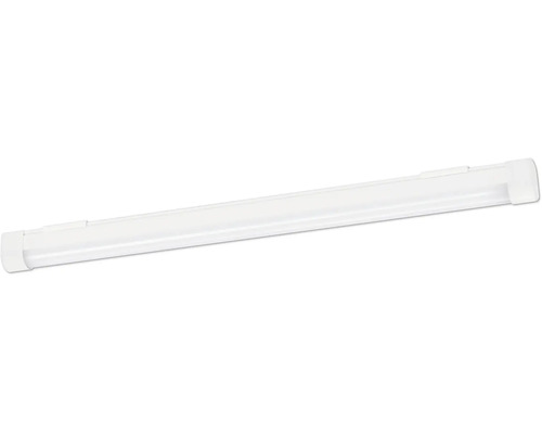 Smal vit LED-ljusramp för inomhusmiljöer.