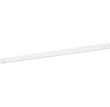 Smal LED-ljusramp i vit plast.