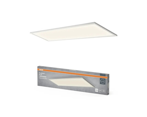 Rektangulär LED-panel Osram Planon Plus, 1200 gånger 300 millimeter, med originalförpackning.