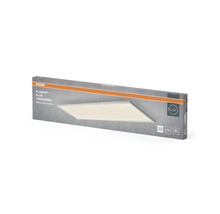 Förpackning för Osram Planon Plus LED-panel 1200 gånger 300 millimeter för inomhusbruk med 40 watt, 4400 lumen och 4000 kelvin.