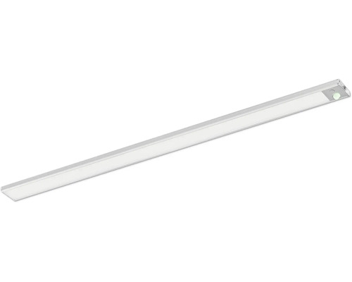 Platt LED bänkbelysning med integrerad sensor.