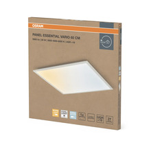 OSRAM LED-panel Essential Vario 60 centimeter, 5800 lumen, 50 watt, justerbar färgtemperatur från 3000 till 6500 kelvin, bländfri UGR under 19.