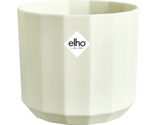 elho blomkruka med facetterad design av plast.