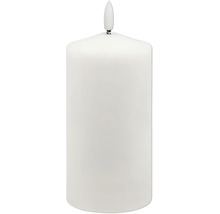 LED-blockljus med flamformad spets.