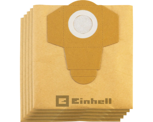 Einhell dammsugarpåsar av papper, 5 stycken.