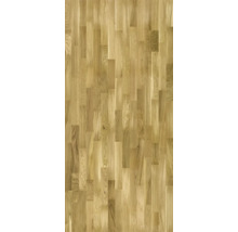 Parkett ek i skeppsgolv tre-stavs design med naturlig trästruktur