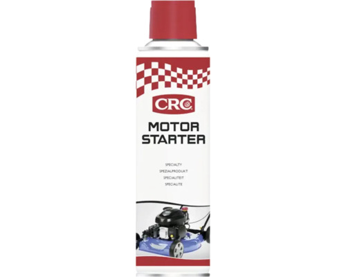 CRC startgas specialprodukt sprayflaska för förbränningsmotorer med CRC Logo.