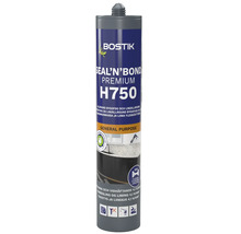 Bostik Seal and Bond Premium H750, allround byggfog och lim, flexibel hybridmassa för tätning och vidhäftning.