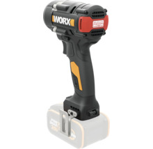 Worx batteridriven slagskruvdragare med borstlös motor och 20 Volt PowerShare-system.