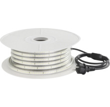 LED-list på rulle med strömkabel och stickkontakt.