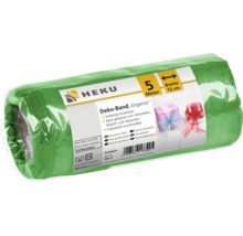 HEKU organzaband på rulle 12 cm brett 5 meter långt