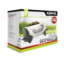 Aquael Oxypro 150 Professional akvarieluftpump för akvarier från 50 till 150 liter i originalförpackning.