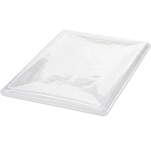 Genomskinlig täckplast av plast, vikt.