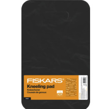 Fiskars knäskydd Solid, rektangulär knämatta i plast, 28 gånger 46 centimeter, svart med bärhandtag.