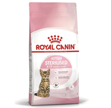 Royal Canin Kitten Sterilised torrfoder för steriliserade kattungar i åldern 6 till 12 månader.