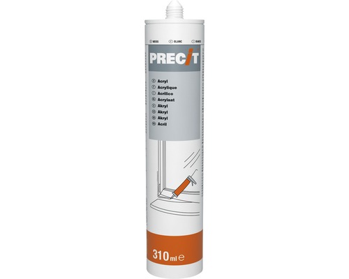 Akrylfog PRECIT vit 310 ml