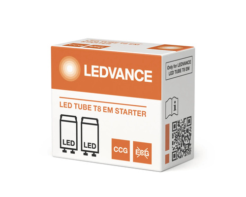 Ledvance LED-tändare för T8 LED-lysrör på konventionella drivdon.