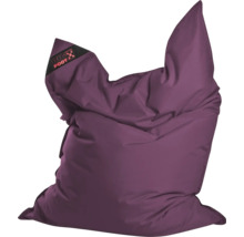 Lila sittsäck Big Foot av polyester.