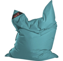 Stor sittsäck i turkos med Big Foot Logo.