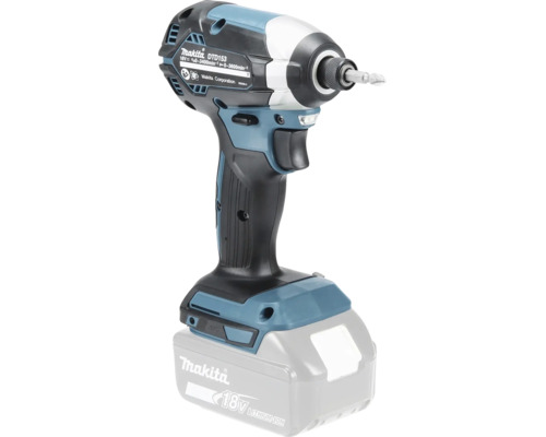 Makita sladdlös slagskruvdragare DTD153 med 18 Volt litiumjonbatteri och borstlös motor.