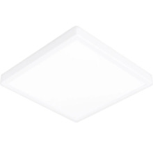 Platt, kvadratisk LED-panel för takmontering.