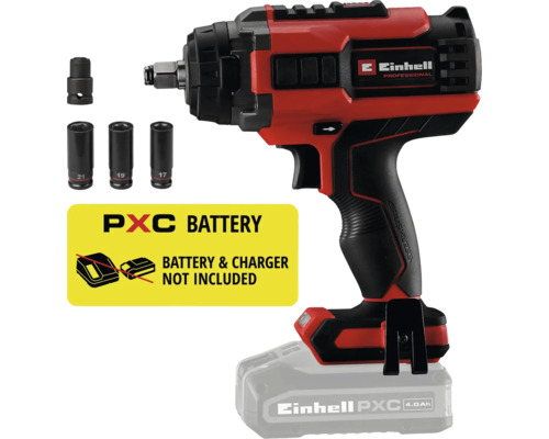 Einhell Professional batteridriven mutterdragare med borstlös motor och tre hylsor, utan batteri och laddare.