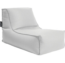 Sitting Point saccosäck-fåtölj i grå polyester för inomhusbruk och utomhusbruk.