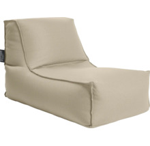 Beige ergonomisk sittsäck från Sitting Point av slitstarkt textilmaterial.