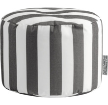 Randig cylindrisk sittpuff från Sitting Point.