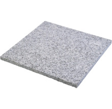 Granithäll 60 x 60 x 3 cm flammad yta