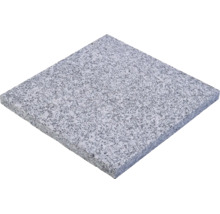 Granithäll 40 x 40 x 3 cm flammad yta
