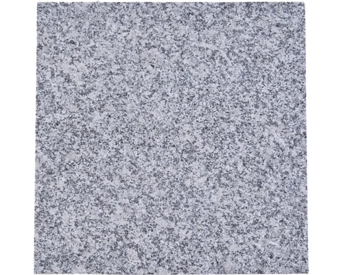 Granithäll 40 x 40 x 3 cm flammad yta