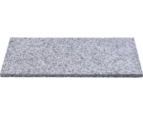 Granithäll 60 x 30 x 2 cm flammad yta