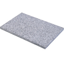 Granithäll 60 x 40 x 3 cm flammad yta