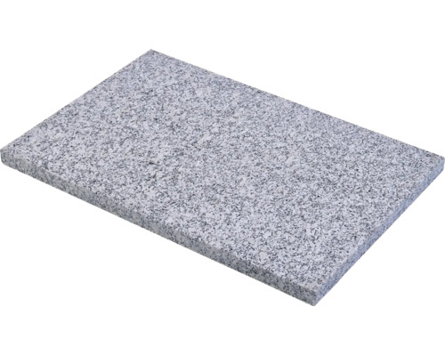 Granithäll 60 x 40 x 3 cm flammad yta