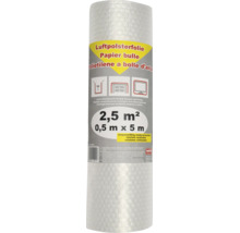 JUFOL bubbelplast, 0,5 meter gånger 5 meter, 2,5 kvadratmeter, slitstark och återanvändbar för frakt, transport och flytt.