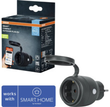 Vägguttag OSRAM SMART+ Matter Outdoor plug svart