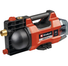 Einhell batteridriven trädgårdspump Aquinna med bärhandtag och mässingskopplingar.