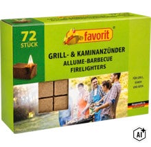 Favorit grill och braständare, 72 stycken i förpackning för grill, eldstad och ugn. (Image AI modified or generated)