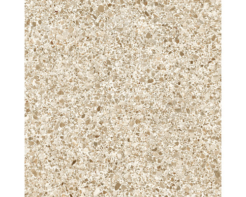 Platta med terrazzo utseende i stendesign for golv eller vagg