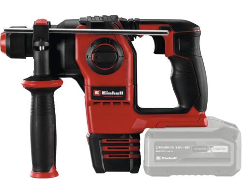 Einhell Professional batteridriven borrhammare med 18 volt litiumjonbatteri Power X Change