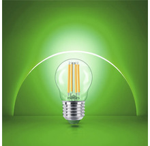 Philips LED filamentlampa med E27 sockel i päronform