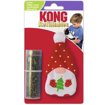 KONG Refillables kattleksak jultomte med påfyllningsbar kattmynta