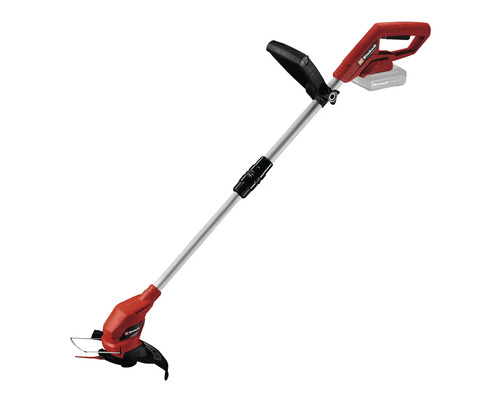 Einhell batteridriven grästrimmer med justerbart teleskopskaft och extra handtag