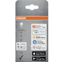 Osram Smart Plus Classic A 75 E27 Multicolor LED lampa kompatibel med Amazon Alexa Apple Home Samsung SmartThings Google Home och Matter