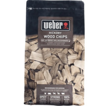 Weber Hickory rökflis 0,7 kilogram i återförslutningsbar påse för grillning